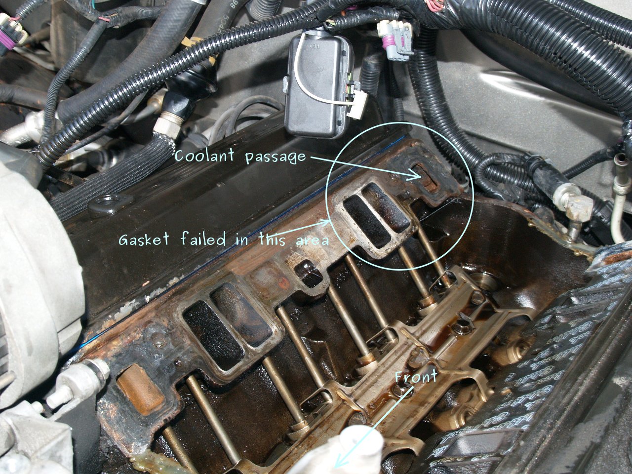 See P1CA5 in engine